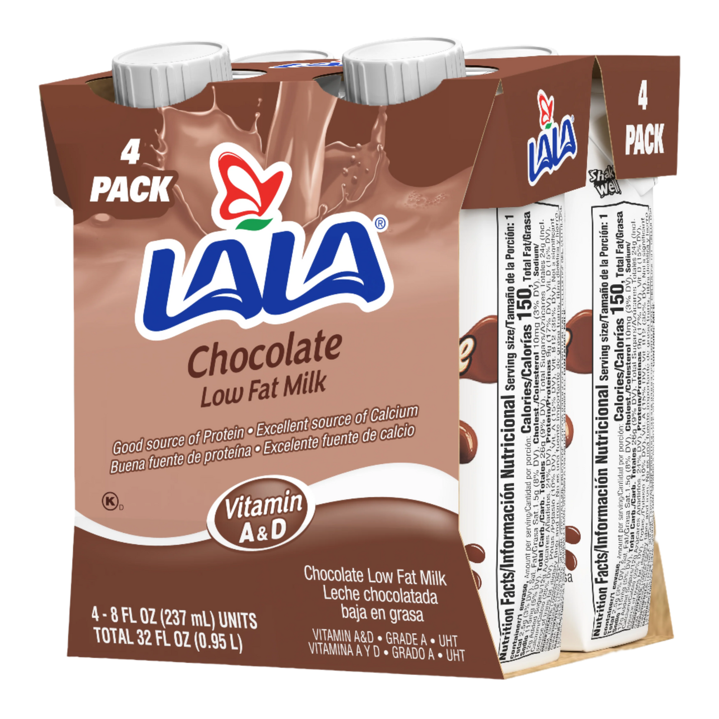 Lala UHT Milk Chocolate 6/4pk