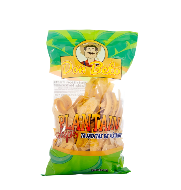 Don Beto Plantain Chips Familiar 20oz