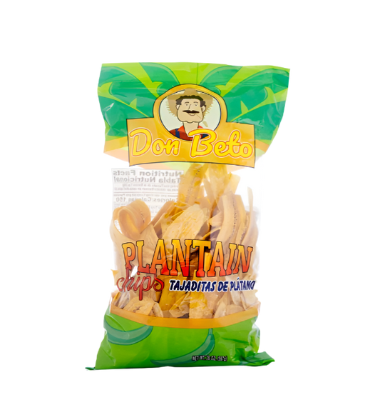 Don Beto Plantain Chips Familiar 20oz