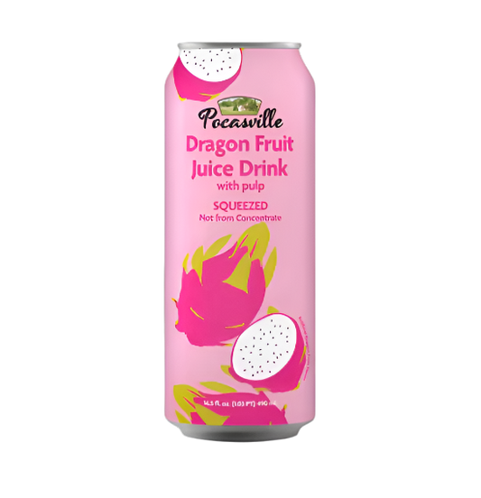 Pocasville Dragon Fruit Drink 16.5oz