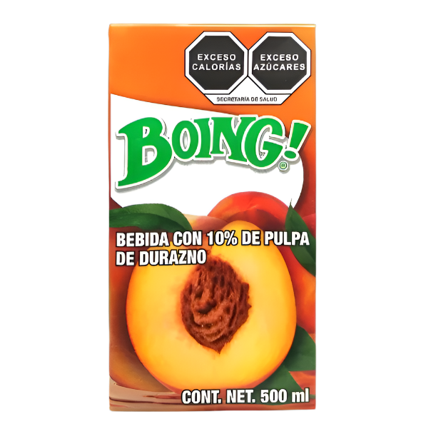 Boing Durazno Tetrapack 500ml