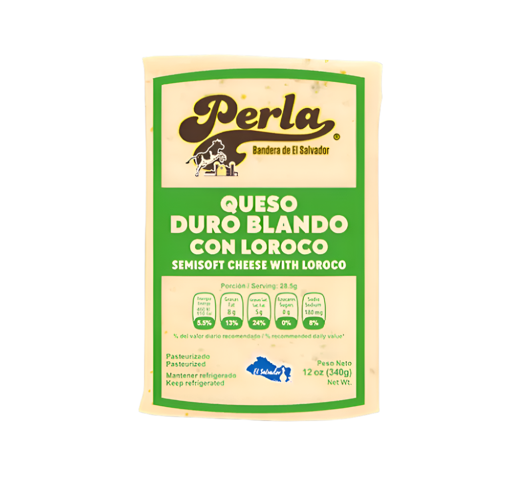 La Perla Queso Duro Blando Loroco 12oz