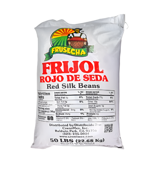 Frusecha Frijol Rojo de Seda