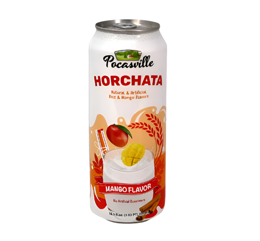 Pocasville Horchata Mango 16.5oz