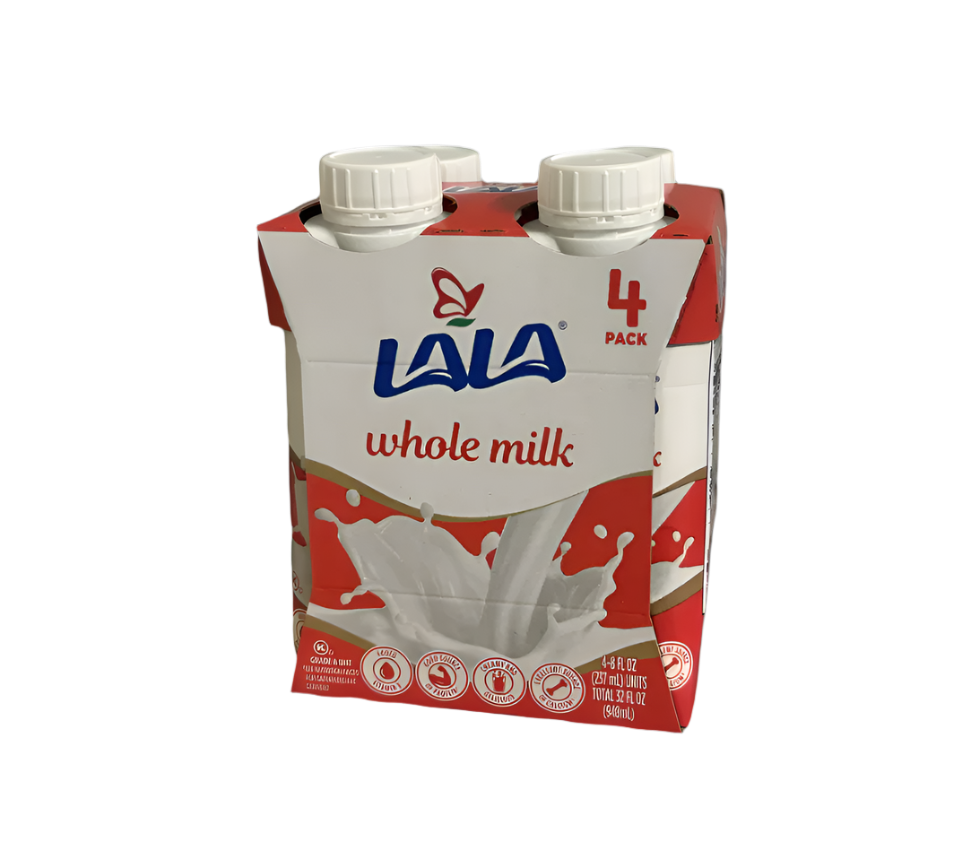 Lala UHT Whole Milk 6/4pk