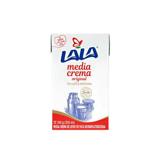 Lala Media Crema Original 245gr