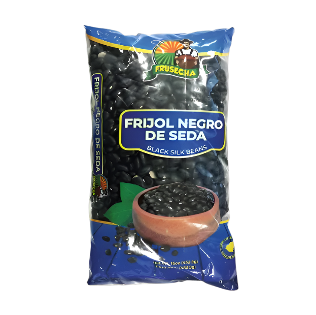 Frusecha Frijol Negro de Seda 16oz