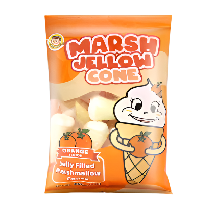 Josh Bosh Marsh Jellow Cones Orange 3.53oz